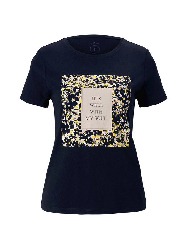 Tom Tailor T-Shirt mit front Print